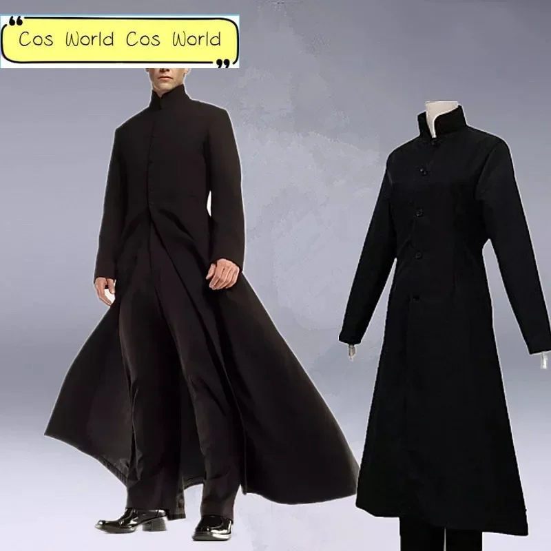Matrix Cosplay Prispôsobený kostým čierneho cosplay
