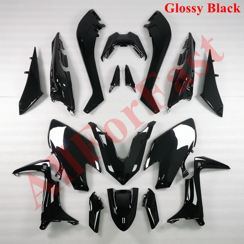 Matt Black Motocycle Parts Staining Kits for Yamaha Tmax 530 2017-2019 Kardework Panel Sada pre Yamaha T-Max 530 2017 2018