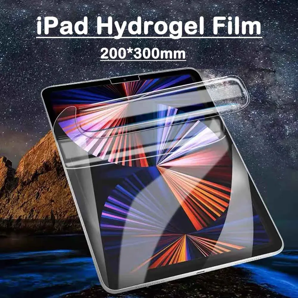 MATTE PRICECTOVÝ HYDROGEL FILM pre iPad HD CLEAR FROSTED LOATOVÝ STRETICKÝ PLOTTER PLOTTER Zadné sklo