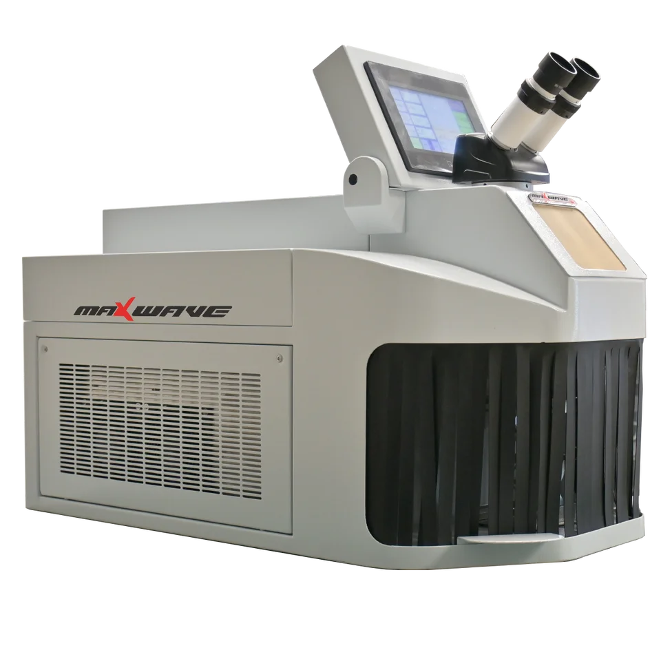 MaxWave 200 W šperky laserové zváracie zariadenie pre zlato so vstavaným vodným chladením pre opravu zlata