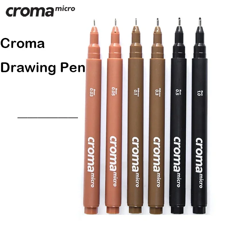 Maľba maľby Art Special Brush Color Marker Micro ihla Ballpoint Pen Anime Anime vodotesné háčikové pero kancelárske potreby Školské zásoby