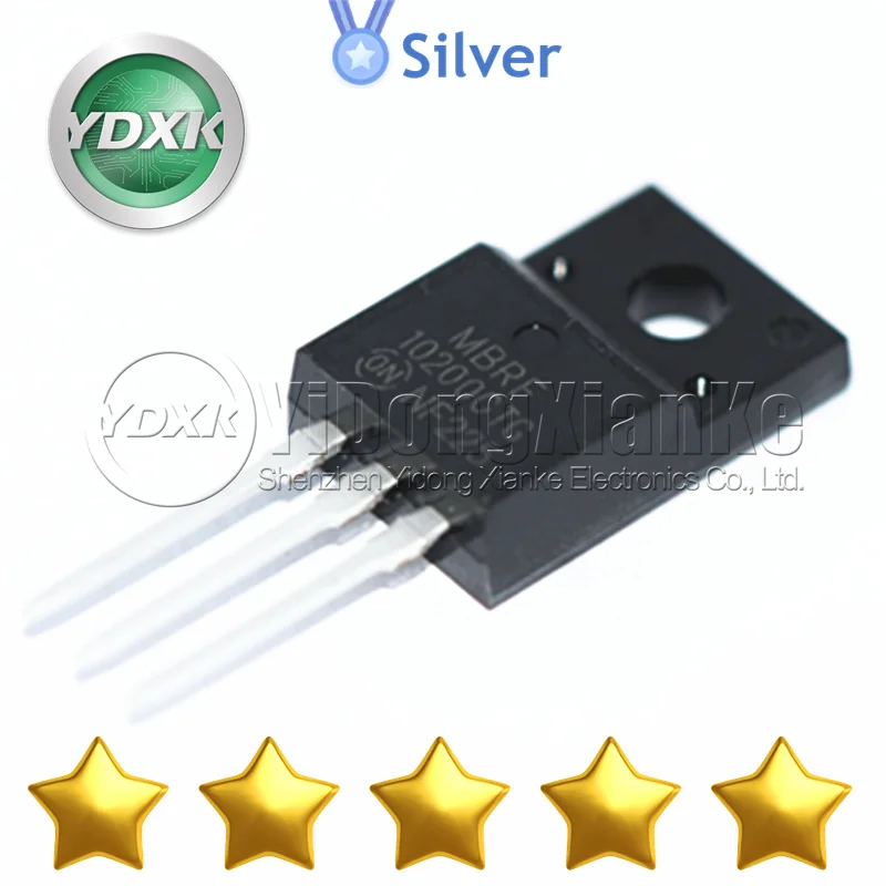 MBRF10200CTG TO-220 ELEKTRONICKÉ KOMPONENTY MBR20H100CT MBR20H150CT MBR20H150CTG MBR2545CT MBR2545CTG Nový originálny MBR60H100CTG