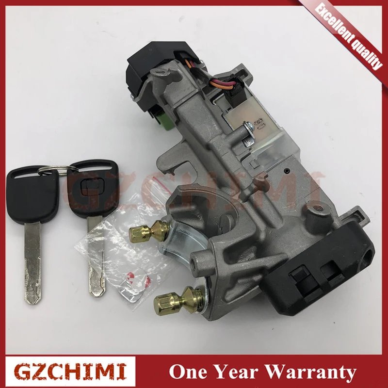 MCMM234 Ignition S Witch Cylinder Lock Auto Trans pre Honda Civic 2003 2004 2005 W/ 2 kľúče