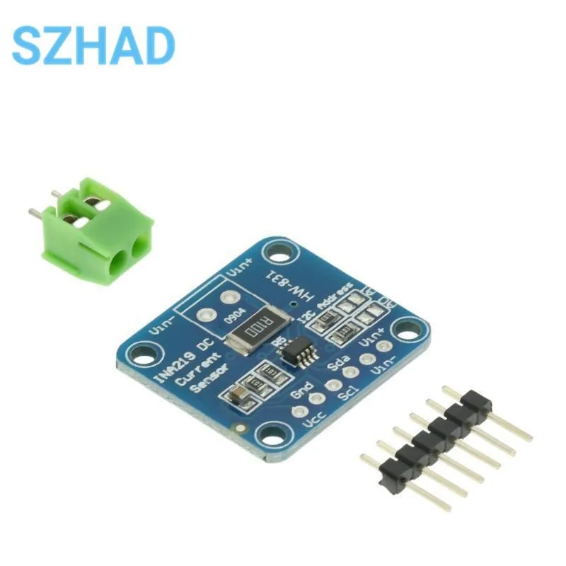 MCU-219 INA219 I2C Rozhrania s nulovým posunom obojsmerného prúdu / monitorovacieho senzora monitorovania napájania