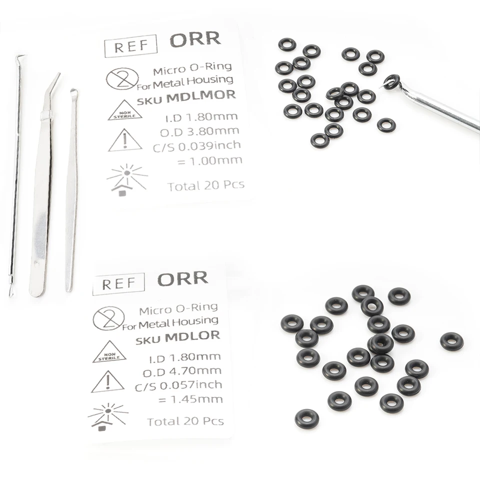 MDLMOR10Z MDLORZ NÁKLAD O RING KIT, pre Intralock Mini Implant Cover Cysing Údržba