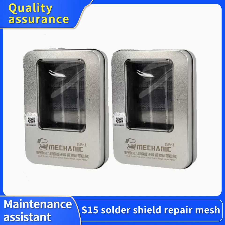 Mechanická zelená olejová sieť S15 Bag Solder Mask Opravy Šabliny pre atrament Solder Mask, Štandardné zváranie súborov so zelenými olejmi