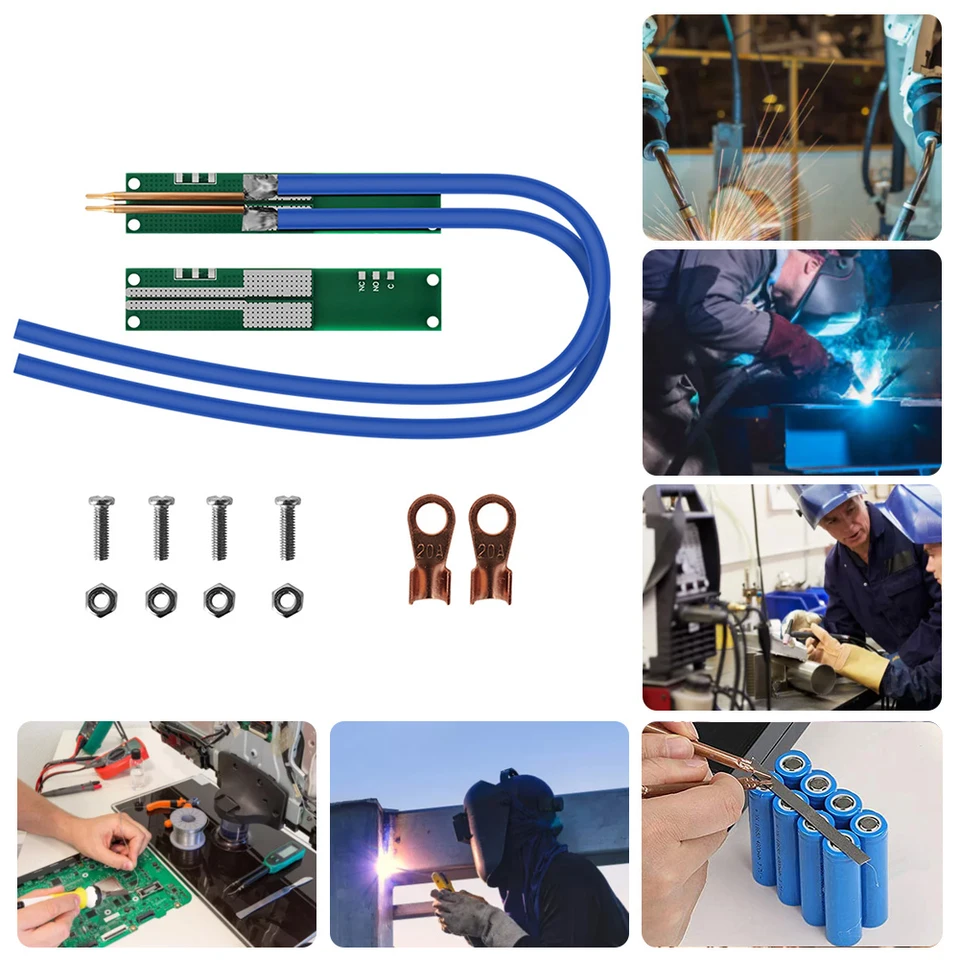 Medené bodové zváračské pero nastaviteľné miesto zvárač Elektródy Tip Multifunkčný DIY spájkovací kolík Fire Prevencia Zváranie príslušenstvo