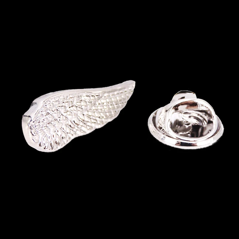 Medené materiály krídla Brošňa módny pánsky oblek kabát klopa PIN dámsky klobúk Batoh Odznak
