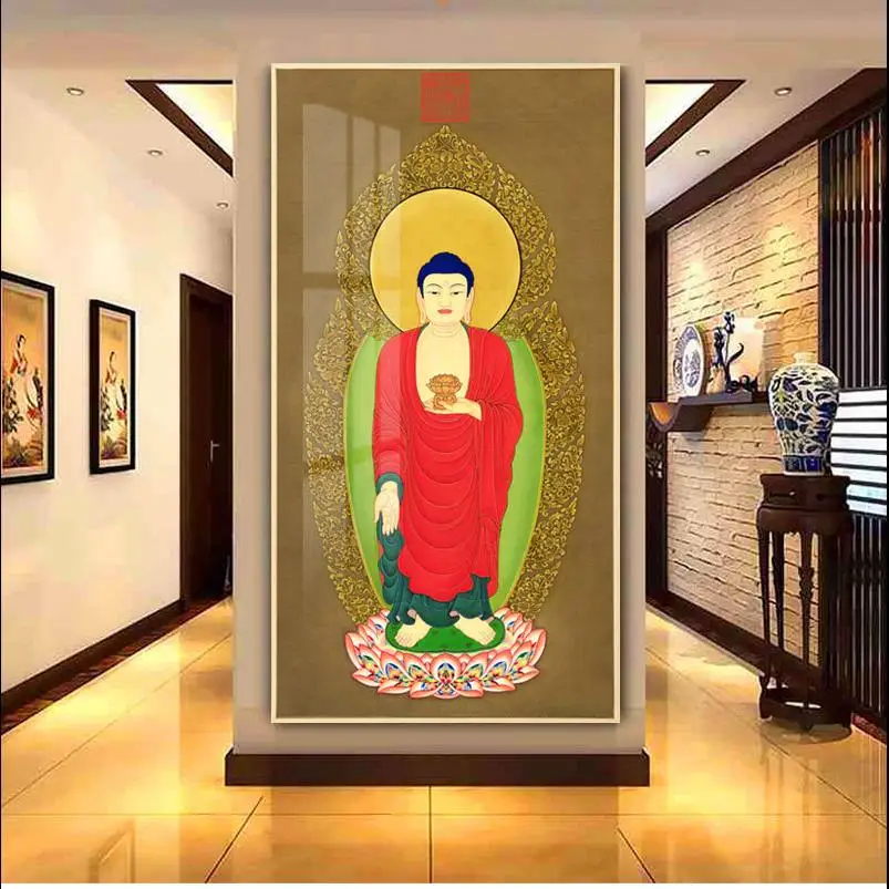 Meditácia Abstrakt Buddha Canvas maľba s motivačným citátom jogy umenia plagát Budhizmus výtlačky pre dekoráciu steny v obývacej izbe