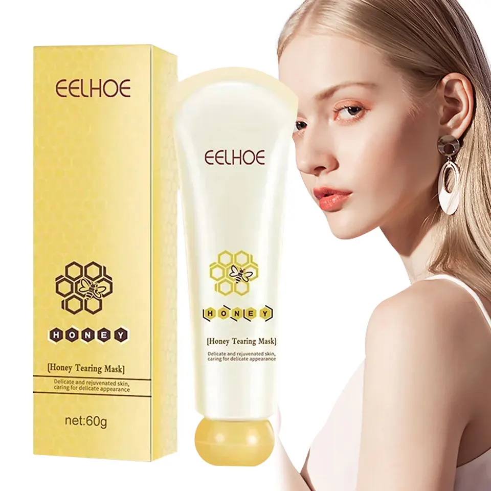 Medové roztrhnutie peel masky Oil Ovládanie čiernej hlavy Odlupka Čisté póry zmenšujú starostlivosť o tvár starostlivosť o pleť na tvár starostlivosť o pleť