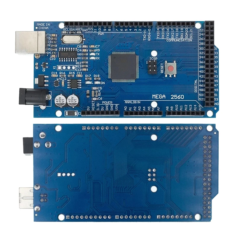 Mega2560 Mega 2560 R3 (ATMEGA2560-16AU CH340) AVR USB Board Blue Board pre Arduino