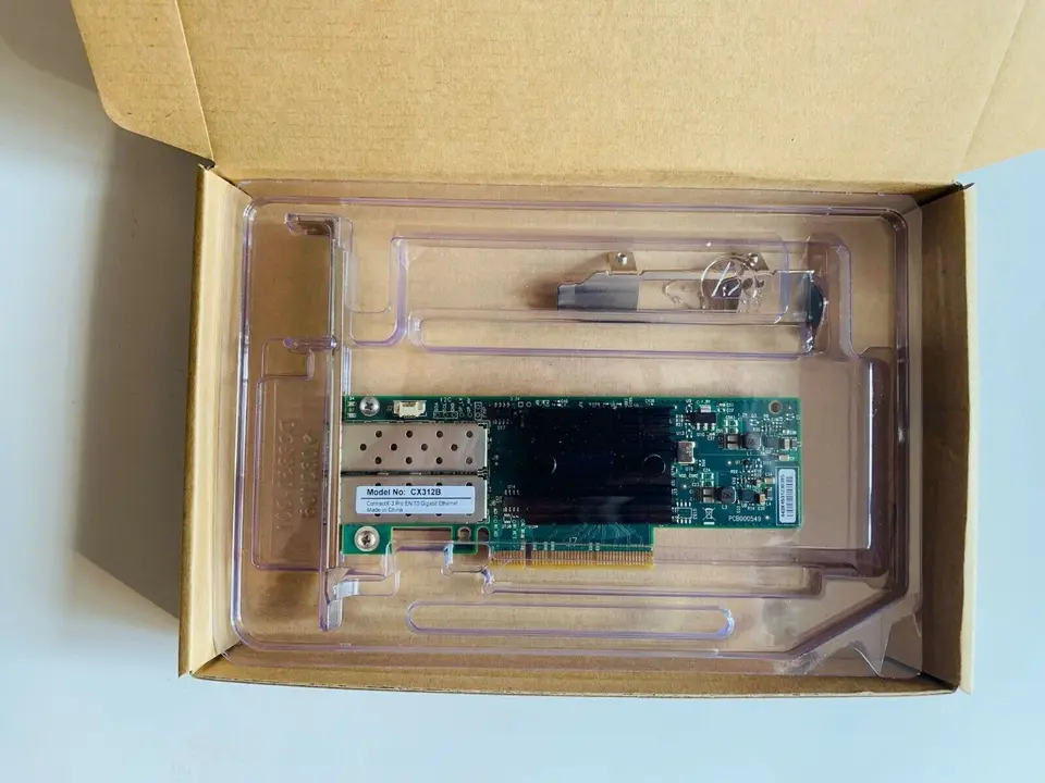 Mellanox MCX312B-XCCT 10GBE Dual Port SFP+ Connectx-3 Pro En 8GT/S PCIE NIC