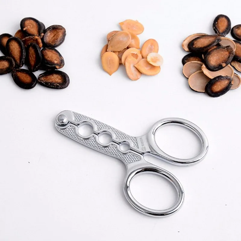 Melónový otvárač otvárania Clamp Walnut Pine Plier Cracker Kuchynský náradie pre domácnosť Štuľník Luskáčik Nožnica Slnečnica slnečnica