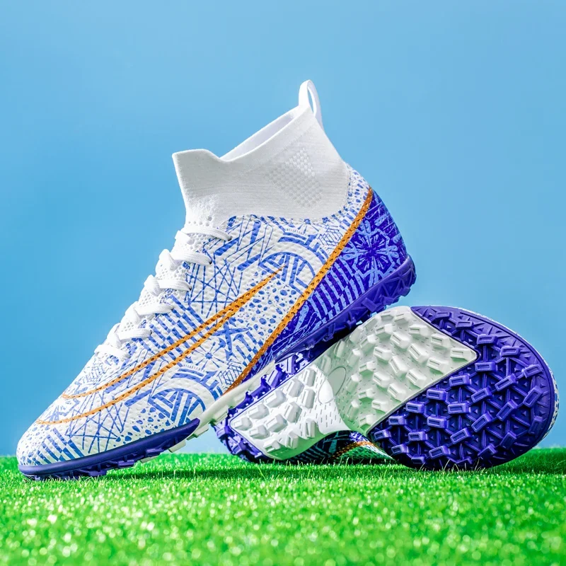 Men Society futbalové topánky Sport Wear Kids TF/FG Študenti Tréning futbalové topánky Vysoko kvalitné tenisky Hodnce Boy Football topánky