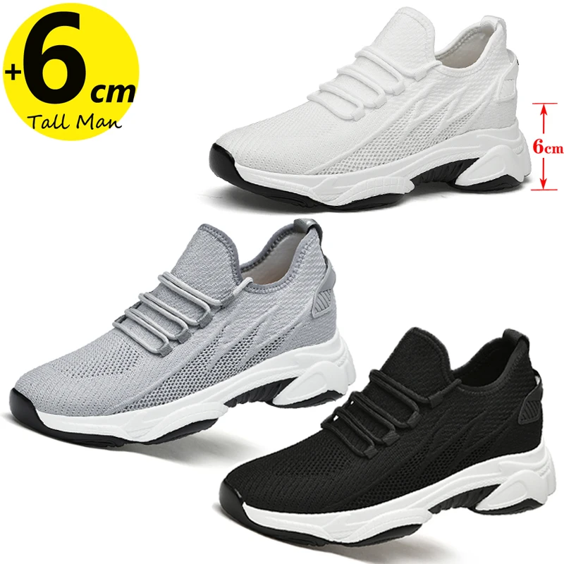 Men výťahové tenisky Výška Zvýšenie stielky o 6 cm