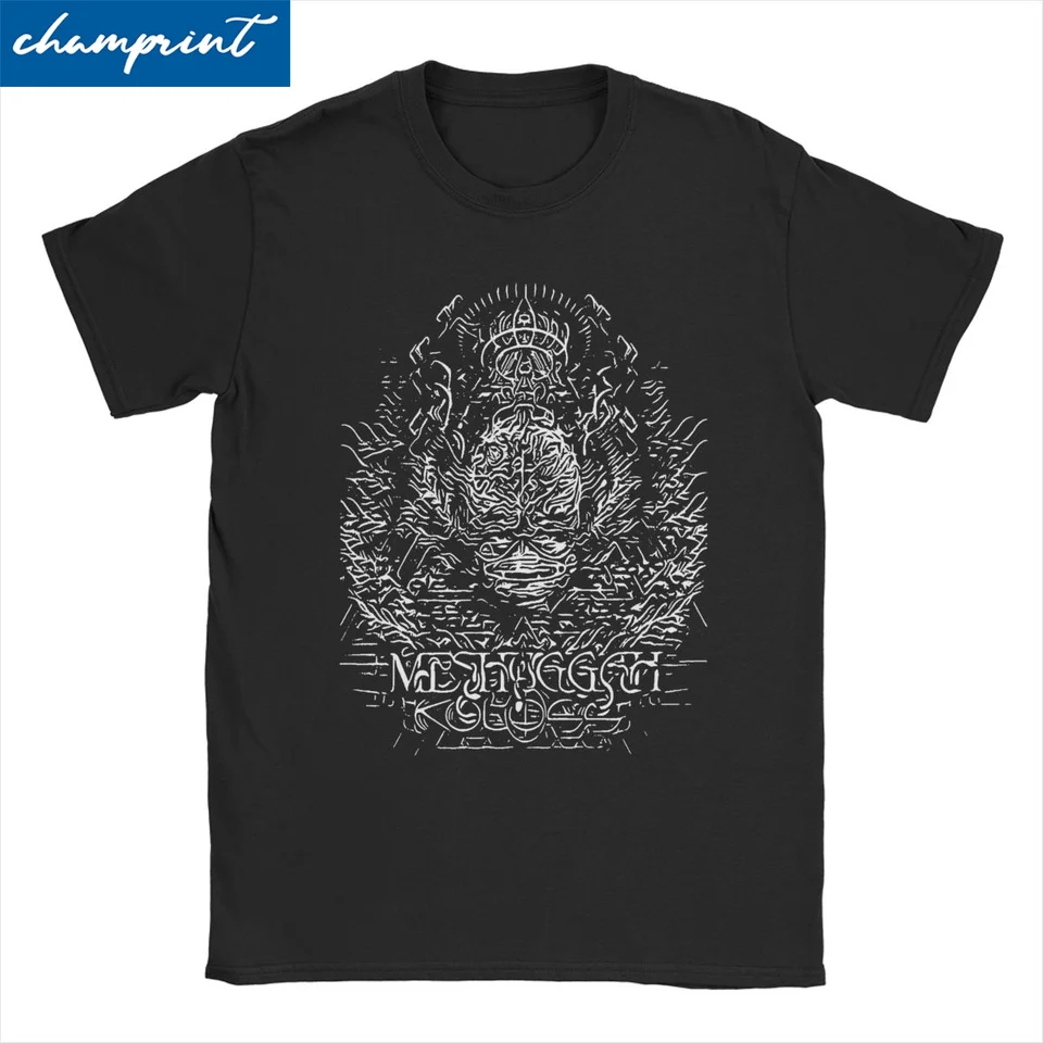 Men Women Metal Band Rock Music T tričko Meshuggah Pure Cotton Clothing Úžasné tričko s krátkym rukávom