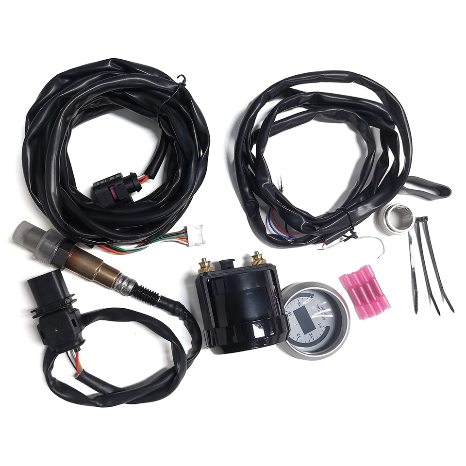 Meradlo AFR 52 mm so 4,9 LSU UEGO širokopásmový snímač pomeru vzduchového paliva O2 30-4110AEM 30-4110 Automobily diely