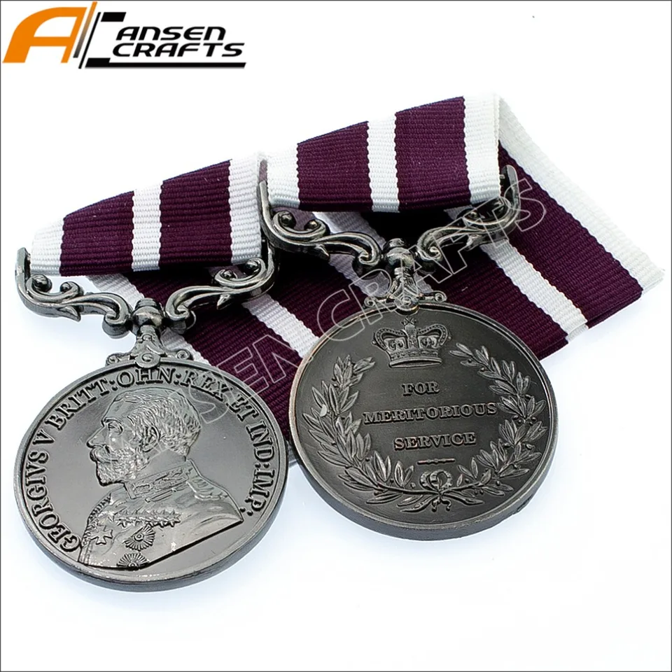 Meritorious Service Georgivs proti britskej vojenskej medaili z druhej svetovej vojny