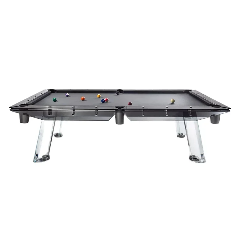 Mesa de Billar Pool de 9 Pies 8 Ball Biliard Moderný luxusný biliardový stôl 8 stôp 9 stôp biliardový sklenený dizajnový stôl