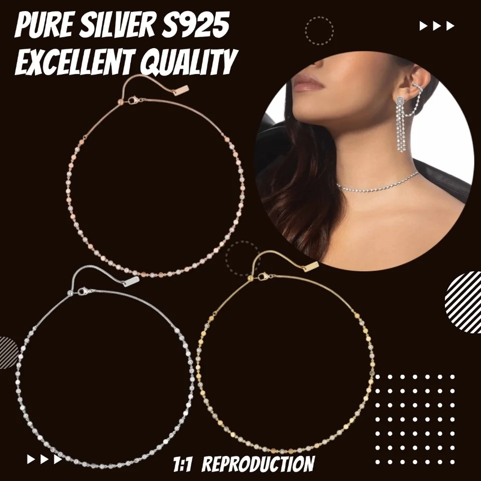 Messik Originálny luxusný prívesok Náhrdelník Sterling Silver 925 Náhrdelníky Luxusné značky Trend Trend Accessory pre darčeky