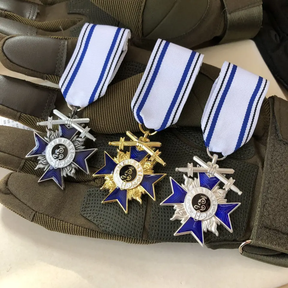 Mest Bavarian Crown Cross Medal, Enmblem Enmblem, Sovietsky pamätný odznak, hrudník, zahraničný obchod