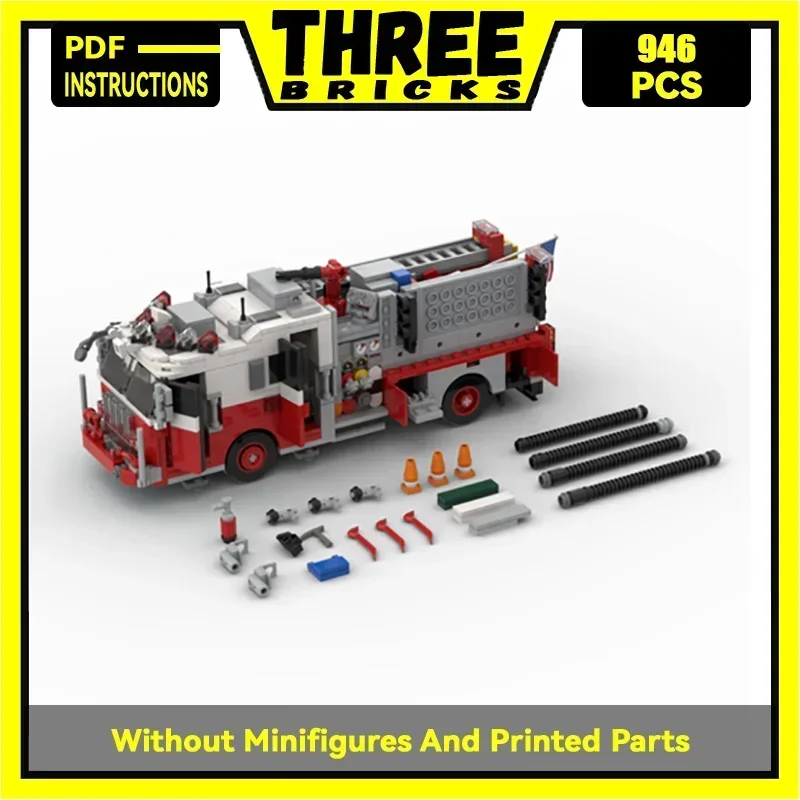 Mestský model MOC BUDOVANIE TEHORY NEW YORKOVÝCH BRIGADE MOTOR 34 Technologické bloky Darčeky Vianočné hračky