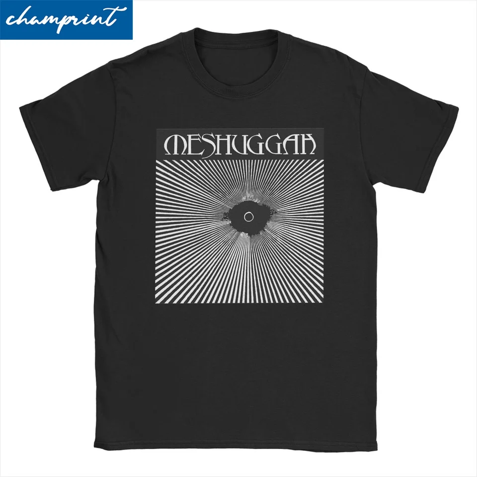 Metal Band Rock Music for Men Dámske tričká Meshuggah Leisure Tee tričko s krátkym rukávom okrúhly krk tričká bavlnené darčekové oblečenie