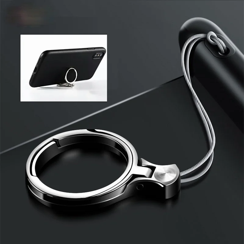 Metal Lanyard for Keys Mobile Telefón Universal Keycord Lanyards Držiteľ prstov pre Xiaomi iPhone 16 15 14