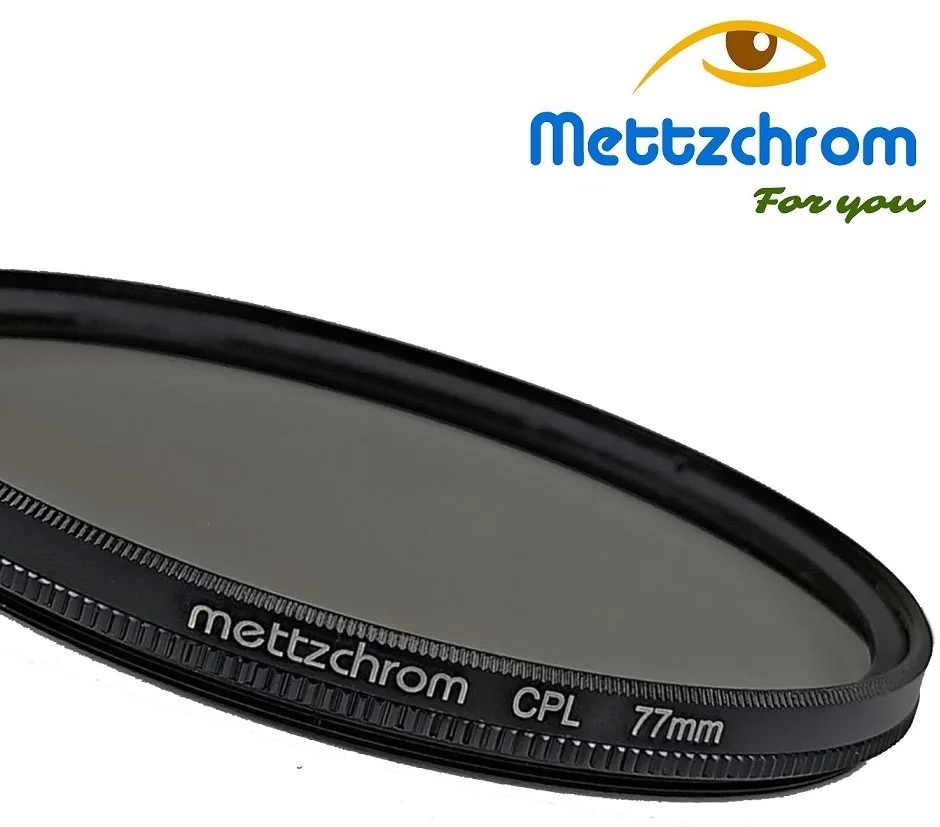 Mettzchrom CPL filter 37 mm 40,5 mm 43 mm 46 mm 49 mm 52 mm 55 mm 58 mm 62 mm 67 mm 72 mm 77 mm 82 mm CPL filter