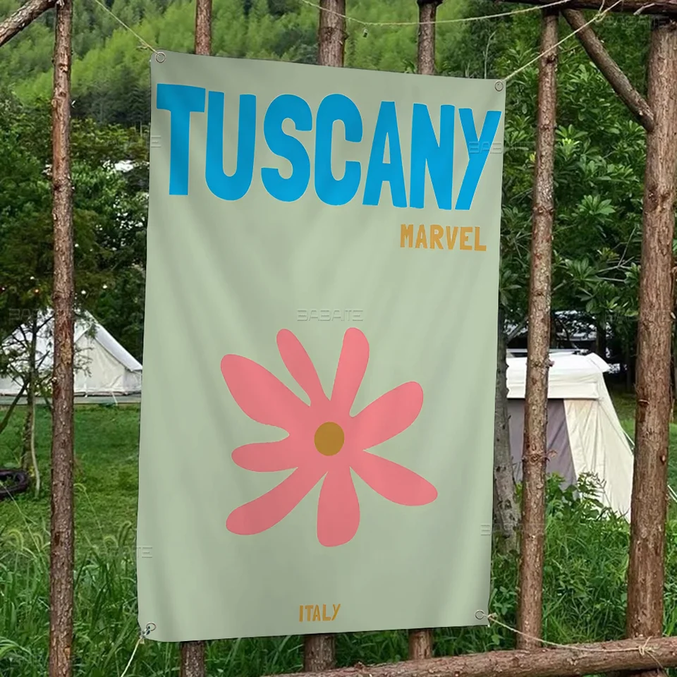Mexiko tulum Taliansko Toskánsko Maroko grécko banner v štýle Outdoor Party Decotion Decotion Vlajka atmosféry