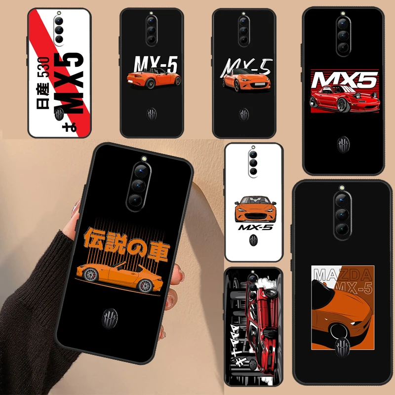 Miata 30. prípad MX5 pre Zte Nubia Red Magic 6 7 Pro 5G 5S 6R 6S 7S 8S Pro Plus Redmagic 8 Pro Plus Cover