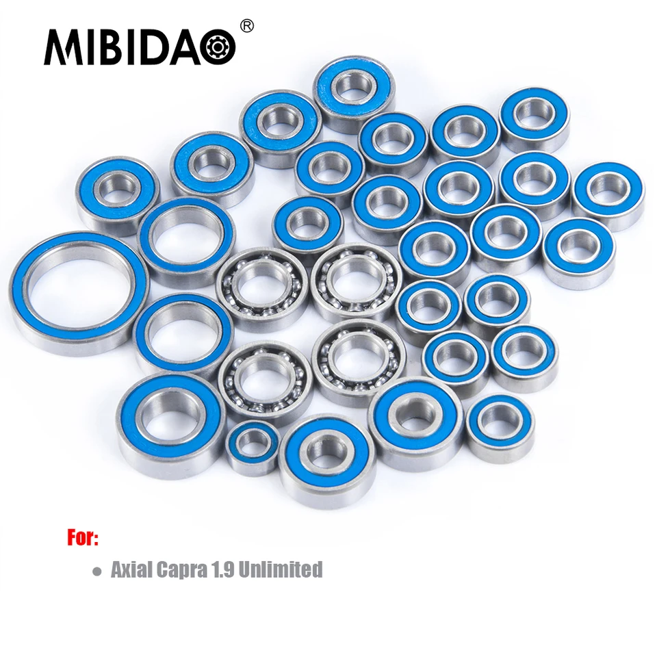 Mibidao 33ks kovové náboje kolesa Utesnená ložisková súprava pre axiálne capra 1.9 Neobmedzená cesta Buggy 1/10 RC modelových dielov