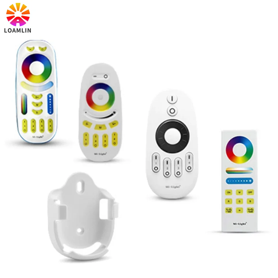 Miboxer Remote 2.4g RF tlačidlo/Touch Wireless Dzdávkový ovládač RGB CCT Všetky milióny 2.4G LED žiarovka FUT096/FUT006 Držiak