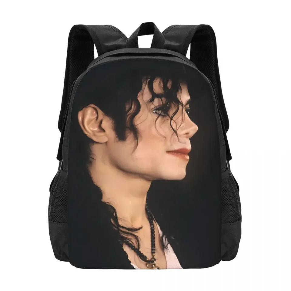 Michael Jackson Travel laptop batoh, Business College School Computer Bag Darček pre mužov a ženy