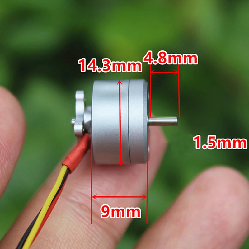Micro 1104 HM Brushless Motor 1-2S 4300KV Mini RC Quadcopter Dron pre DIY Mini FPV Indoor Traversing stroj