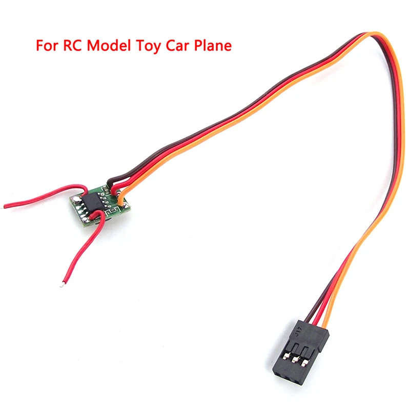 Micro 1A Dual-Way Brushed ESC DC 5V Elektronický rýchlostný ovládač navijakovacia doska pre RC Model Model Hray Auto Plane 360 ​​°