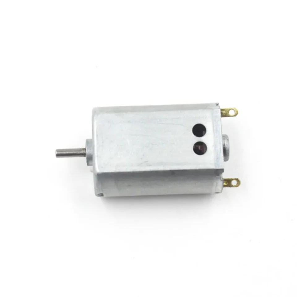 Micro DC Motor 132-3932 uhlíková kefa DC 3V 3,7V 20000 ot./minpm vysokorýchlostná plochá chladiaci otvor železný zadný kryt Model hračky na vozidlo