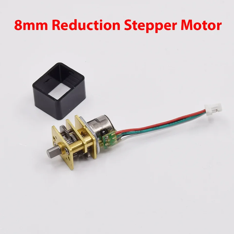 Micro Mini 8 mm presnosť 2-fázové 4-drôtové redukčné zariadenie D Digitálneho fotoaparátu prevodovky prevodovky pre prevodovku