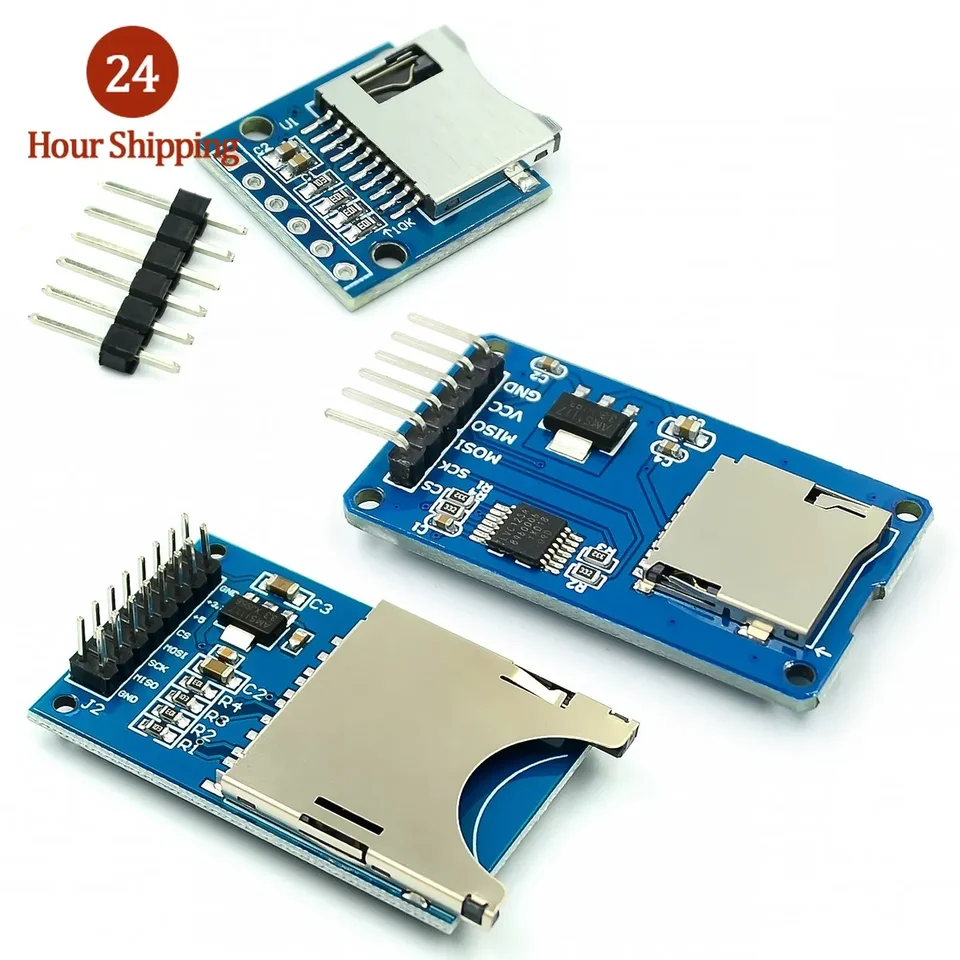 Micro SD Storage Expansion Board Micro SD TF Pamäťový štít Modul SPI pre Arduino