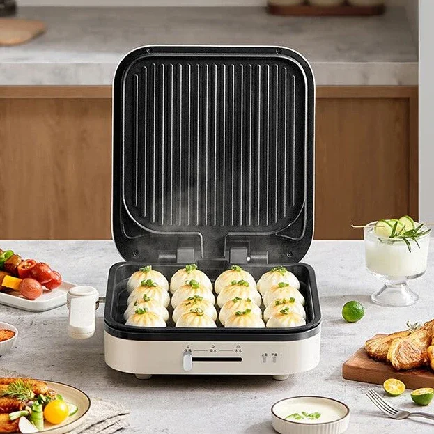 Midea Square Plate Electric Pancake Grill obojstranná kúre