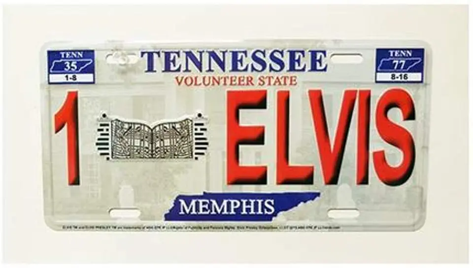 Midsouth Products Elvis Metal Sign - 1elvis