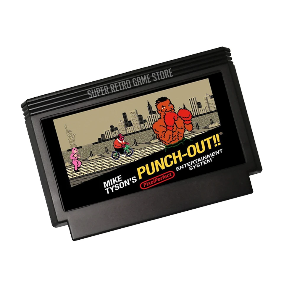 Mike Tyson's Punch Out Game Cartridge pre FC Console 60pins Video Game Card
