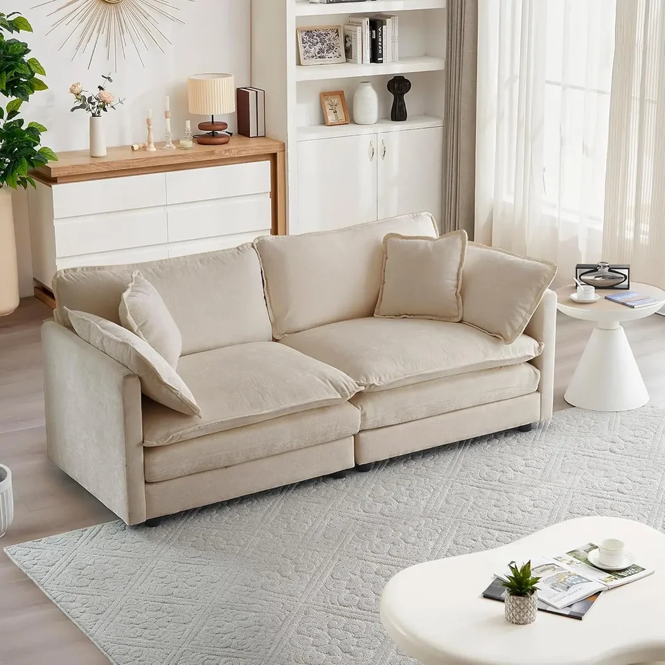 Mikibama Luxury Lovseat Sofa Gouch, 76 