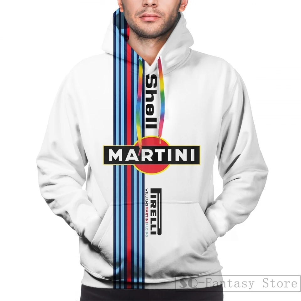 Mikina mikín pre ženy pre ženy Funny Martini Racing (2) Tlač príležitostných mikín Streatwear