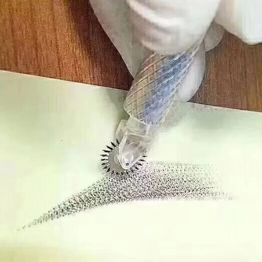 Mikrobladové ihly hmlové hmlové obočie Permanentný make -up 3D výšivka pre tetovanie manuálne pero tetovanie atramenty