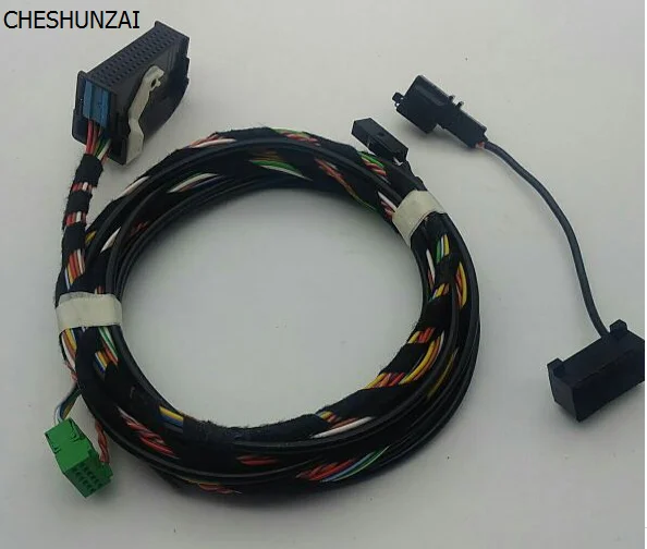 Mikrofón Mikrofón Bluetooth kompatibilný setový kábelový adaptér Old Plug 8x0035447a pre VW RCD510 RNS510 1K8035730D