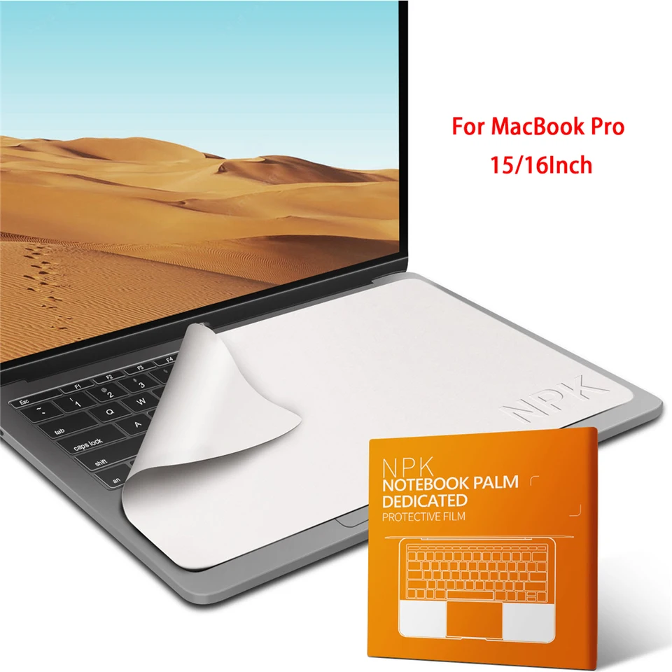 Mikrovlákno -prach odolný voči chráneným filmovým notebookom Palm Keyboard prikrývka kryt prenosného čistého čistého plánu MacBook Pro 13/16/16 palca