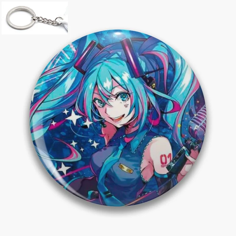 Miku Expo 2020 Key Buckle Fashion Pôvodné dizajnérske príslušenstvo Kľúčové krúžky Kľúčové krúžky