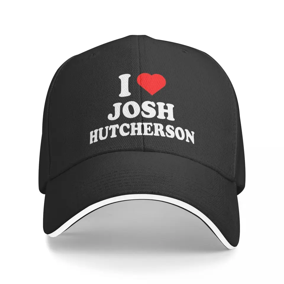 Milujem Josh Hutcherson klobúky unisex vonkajšie klobúky slnečné klobúky Športová čiapka nastaviteľná svapka