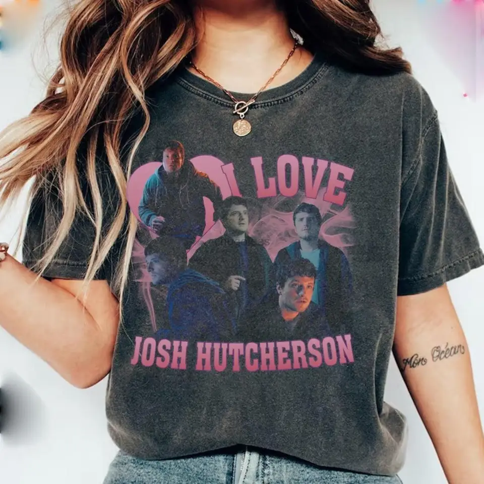 Milujem Josh Hutcherson tričko Hutcherson Josh Tshirthutcherson Josh Merch Mikina Hutcherson Josh Bootleg Tee Hutcherson Josh